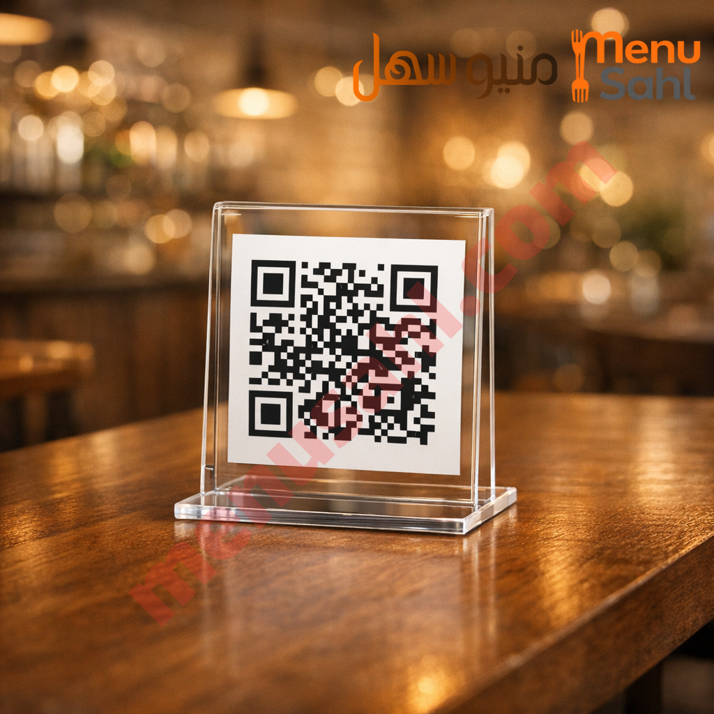 منيو الكتروني باركود للمطاعم