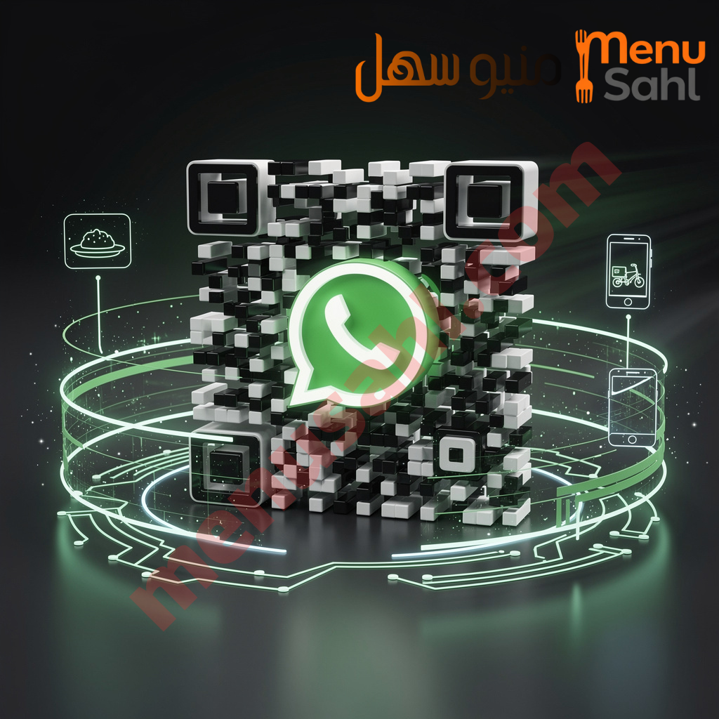 طريقة عمل منيو باركود